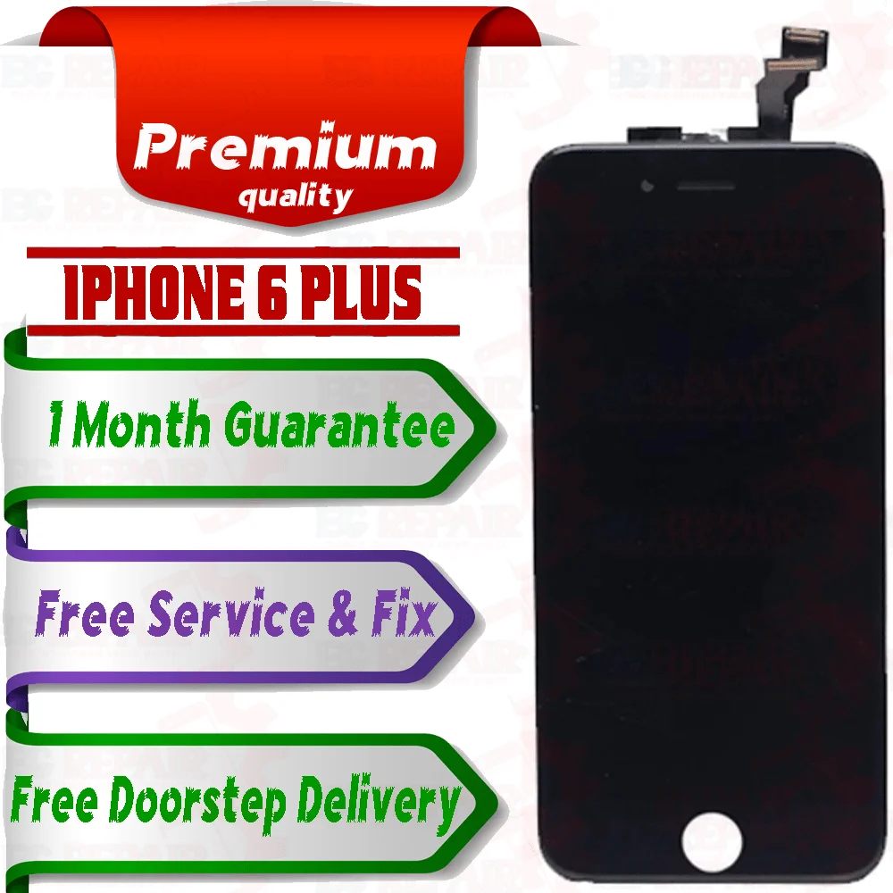 Apple iPhone 6 Plus  (display glass combo folder) Mobile Display LCD Screen With Touch. SILVER - Smart Glasses | Buy online on ZillyBuy