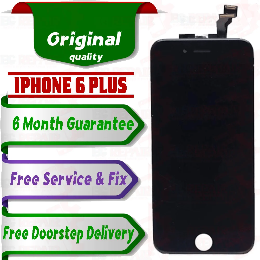 Apple iPhone 6 Plus  (display glass combo folder) Mobile Display LCD Screen With Touch. SILVER - Smart Glasses | Buy online on ZillyBuy