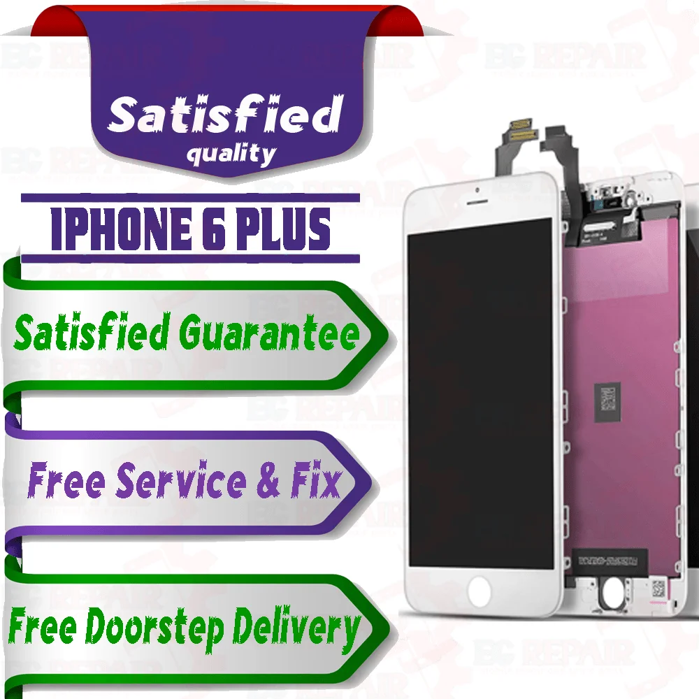 Apple iPhone 6 Plus  (display glass combo folder) Mobile Display LCD Screen With Touch. GOLD - Smart Glasses | Buy online on ZillyBuy