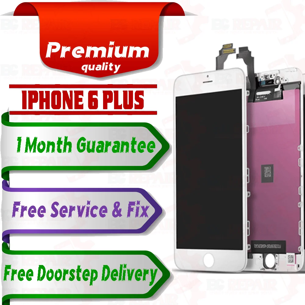 Apple iPhone 6 Plus  (display glass combo folder) Mobile Display LCD Screen With Touch. GOLD - Smart Glasses | Buy online on ZillyBuy