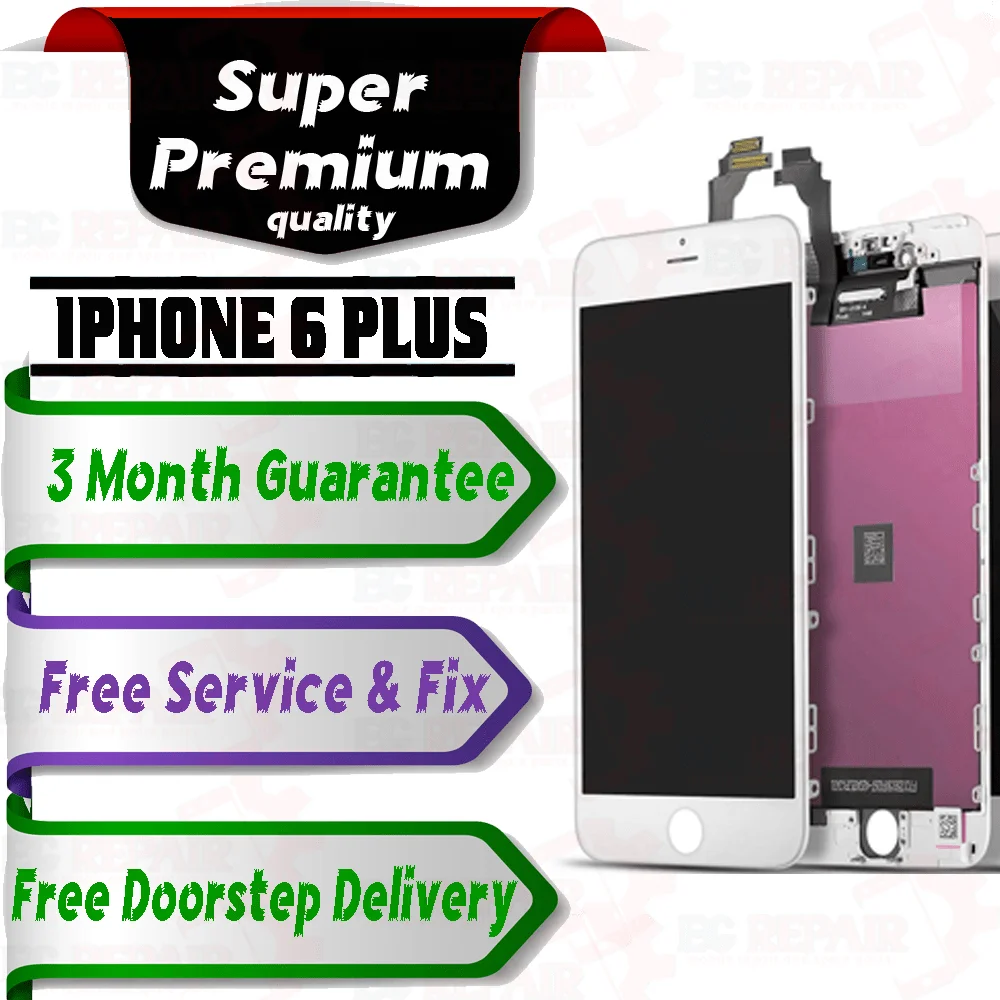 Apple iPhone 6 Plus  (display glass combo folder) Mobile Display LCD Screen With Touch. GOLD - Smart Glasses | Buy online on ZillyBuy