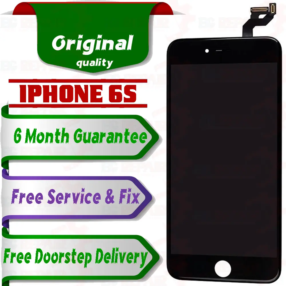 Apple iPhone 6s  (display glass combo folder) Mobile Display LCD Screen With Touch.SILVER - Smart Glasses | Buy online on ZillyBuy