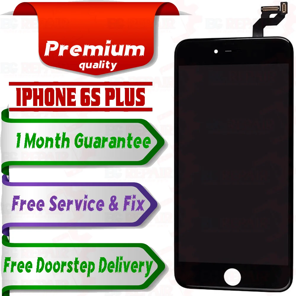 Apple iPhone 6s Plus  (display glass combo folder) Mobile Display LCD Screen With Touch. SILVER - Smart Glasses | Buy online on ZillyBuy