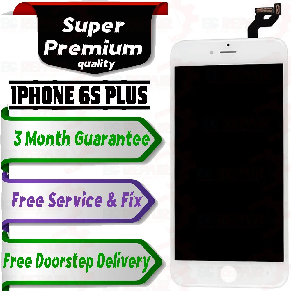 Apple iPhone 6s Plus  (display glass combo folder) Mobile Display LCD Screen With Touch. Gold - Smart Glasses | Buy online on ZillyBuy