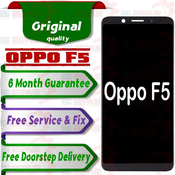 Oppo f5 Combo LCD with Touch Screen for f5  Black (display glass combo folder) - Smart Glasses | Buy online on ZillyBuy