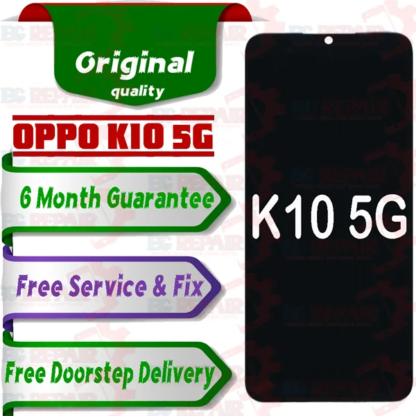 Oppo K10 5G Combo LCD with Touch Screen for K10 5G  Black (display glass combo folder) - Smart Glasses | Buy online on ZillyBuy