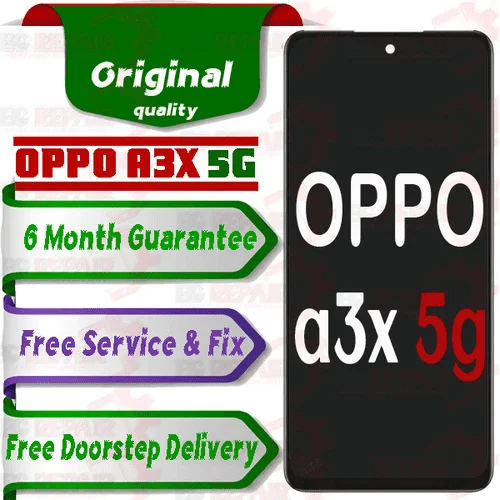 Oppo A3x 5g Combo LCD with Touch Screen for A3x 5g  Black (display glass combo folder) - Smart Glasses | Buy online on ZillyBuy