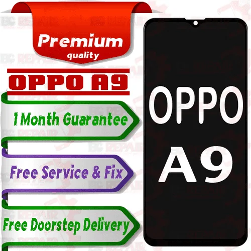 Oppo A9 Combo LCD with Touch Screen for A9  Black (display glass combo folder).. - Smart Glasses | Buy online on ZillyBuy