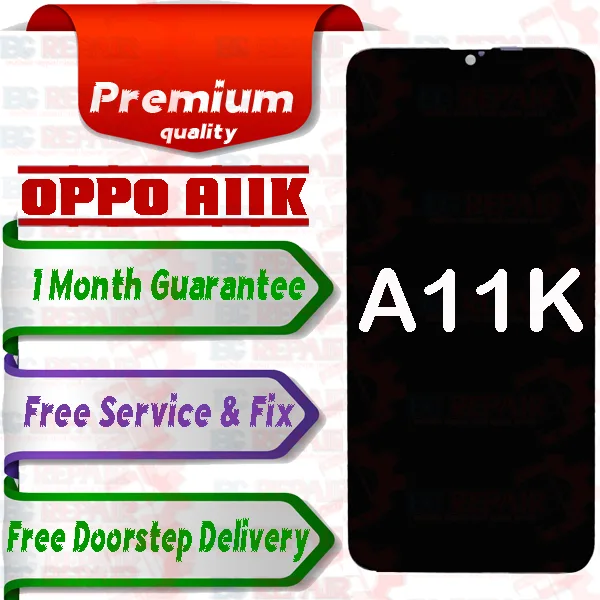 Oppo A11K Combo LCD with Touch Screen for A11K Black (display glass combo folder) - Smart Glasses | Buy online on ZillyBuy