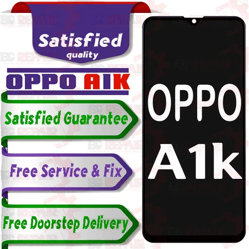 Oppo A1k Combo LCD with Touch Screen for A1k Black (display glass combo folder) - Smart Glasses | Buy online on ZillyBuy