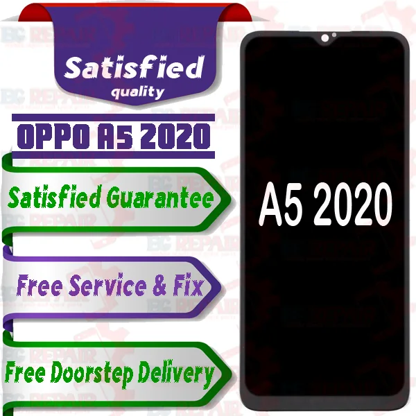 Oppo A5 2020 Combo LCD with Touch Screen for A5 2020 Black (display glass combo folder) - Smart Glasses | Buy online on ZillyBuy