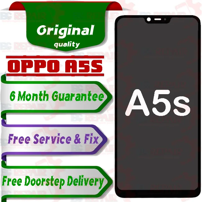 Oppo A5s Combo LCD with Touch Screen for A5s Black - Smart Glasses | Buy online on ZillyBuy