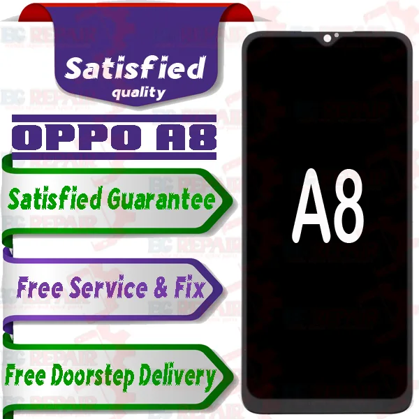 Oppo A8 Combo LCD with Touch Screen for A8 Black (display glass combo folder) - Smart Glasses | Buy online on ZillyBuy