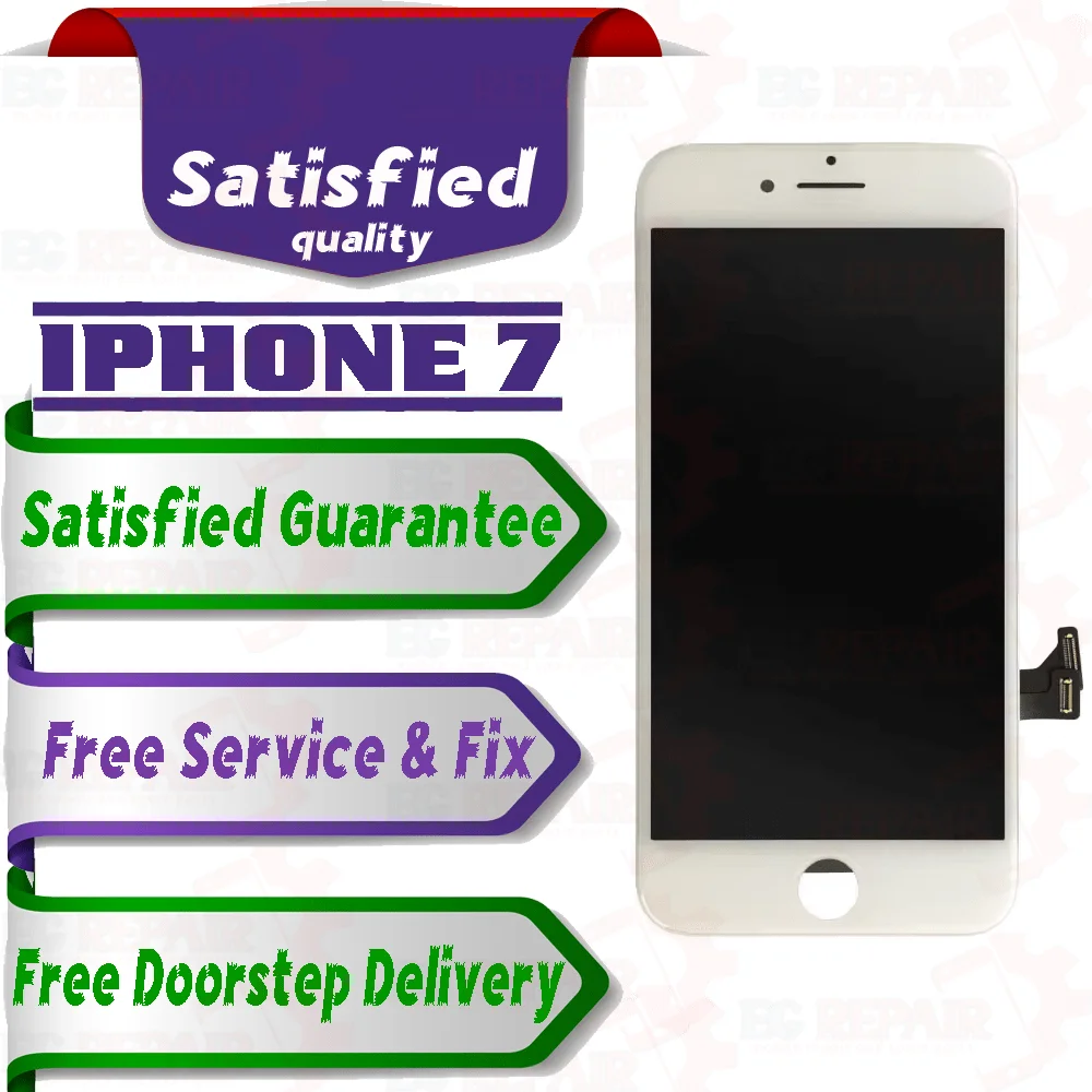 Apple iPhone 7 (display glass combo folder) Mobile Display LCD Screen With Touch - Smart Glasses | Buy online on ZillyBuy