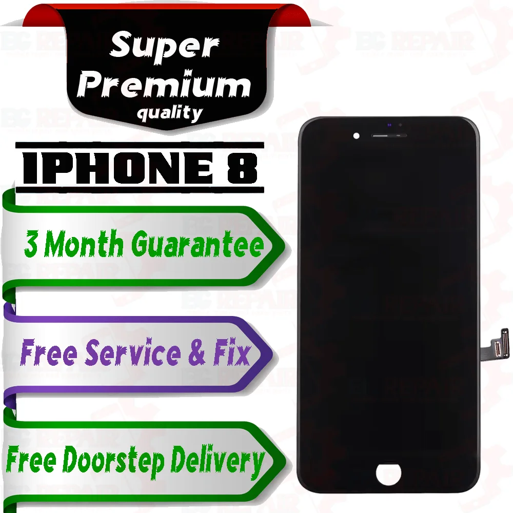 Apple iPhone 8  (display glass combo folder) Mobile Display LCD Screen With Touch.. - Smart Glasses | Buy online on ZillyBuy