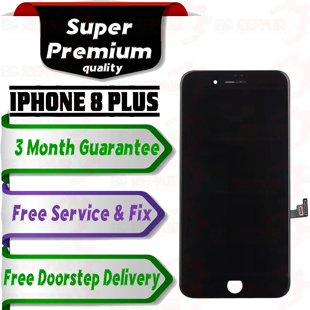 Apple iPhone 8 plus  (display glass combo folder) Mobile Display LCD Screen With Touch.. - Smart Glasses | Buy online on ZillyBuy
