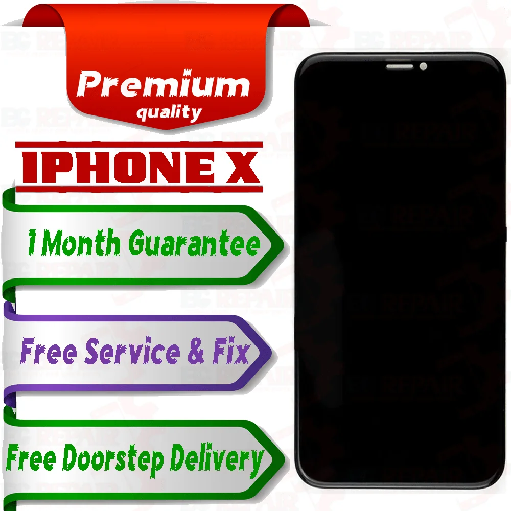 Apple iPhone X  (display glass combo folder) Mobile Display LCD Screen With Touch.. - Smart Glasses | Buy online on ZillyBuy