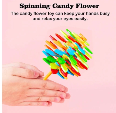 Spin Flower Candy Rotating Magic Lollipop Tree (1 Pc) - Toys and Games | Buy online on ZillyBuy
