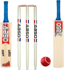 Abso Poplar Willow Tennis Cricket Kit with 6 Scoop Bat Size 6 No Age group 11-13 year Cricket Kit - Toys and Games | Buy online on ZillyBuy