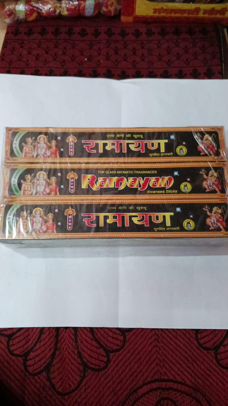 Top Home - - and - - Decor Ramayan agarbatti 12 PIC 2025 at ShopCircuit | ONDC