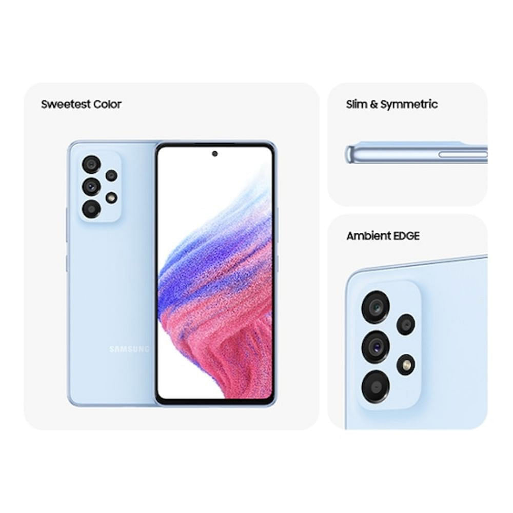 Samsung Galaxy A53 5G Light Blue 8GB 256GB - Mobile Phone | Buy online on ZillyBuy