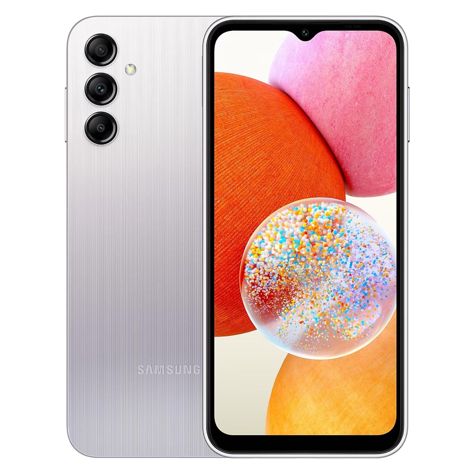 Samsung Galaxy A14 4G Silver 4GB 128GB - Mobile Phone | Buy online on ZillyBuy