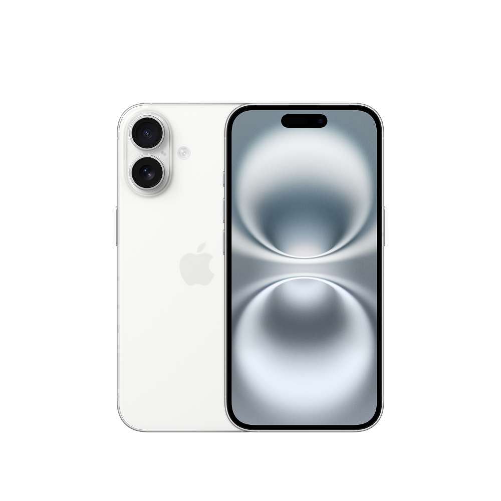 Apple iPhone 16 128GB White - Mobile Phone | Buy online on ZillyBuy