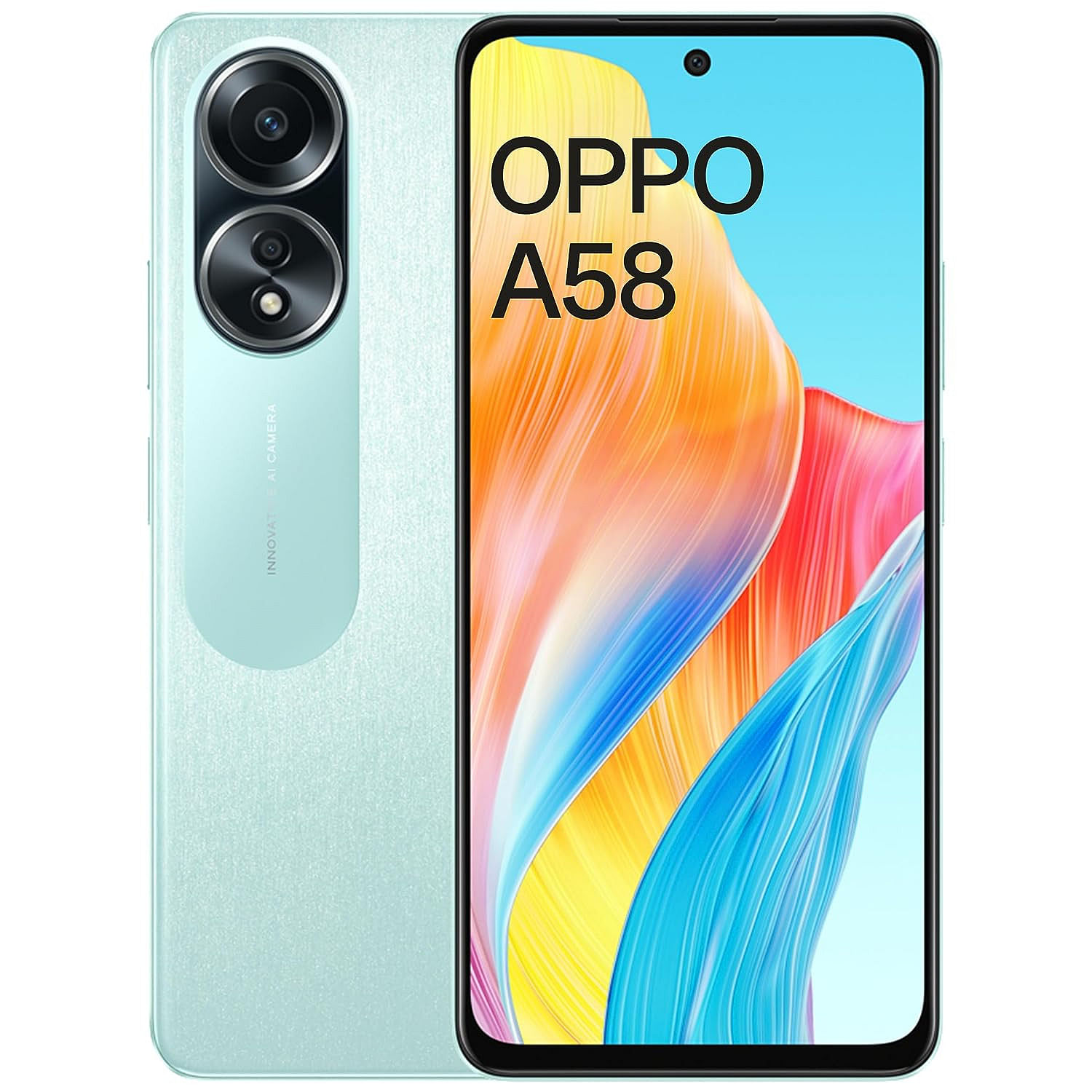Oppo A58 4G 6GB 128GB Green - Mobile Phone | Buy online on ZillyBuy