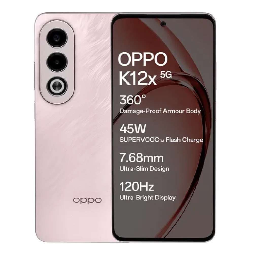 Oppo K12X 5G 6GB 128GB Pink - Mobile Phone | Buy online on ZillyBuy