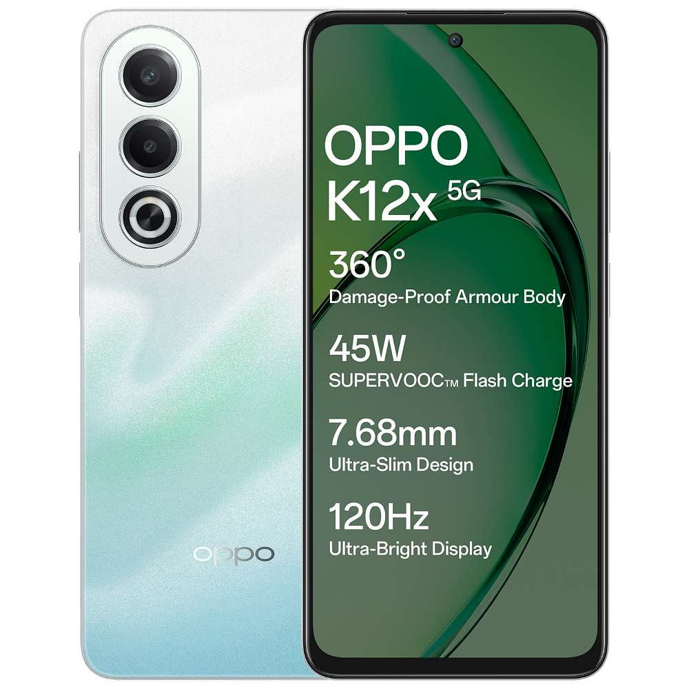 Oppo K12X 5G 6GB 128GB Breeze Blue - Mobile Phone | Buy online on ZillyBuy