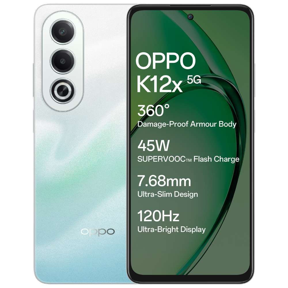 Oppo K12X 5G 8GB 256GB Breeze Blue - Mobile Phone | Buy online on ZillyBuy