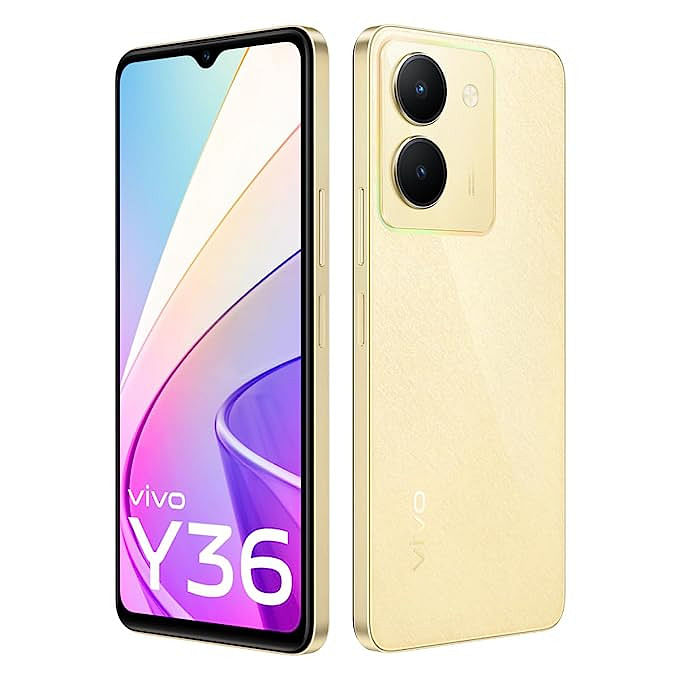 Vivo Y36 Vibrant Gold 8GB 128GB - Mobile Phone | Buy online on ZillyBuy