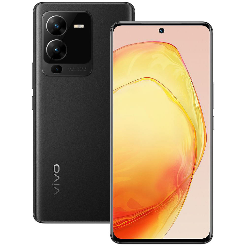 Vivo V25 Pro Pure Black 12GB 256GB - Mobile Phone | Buy online on ZillyBuy