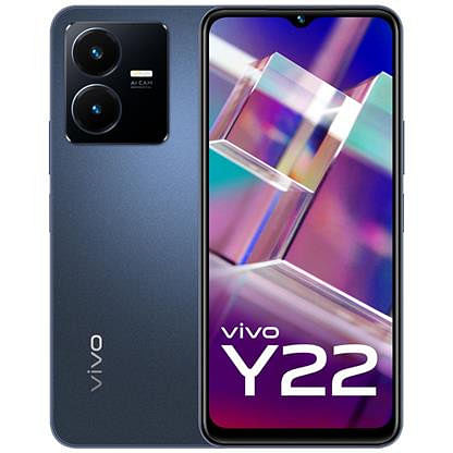 Vivo Y22 Starlit Blue 4GB 64GB - Mobile Phone | Buy online on ZillyBuy