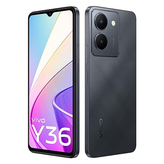 Vivo Y36 Meteor Black 8GB 128GB - Mobile Phone | Buy online on ZillyBuy