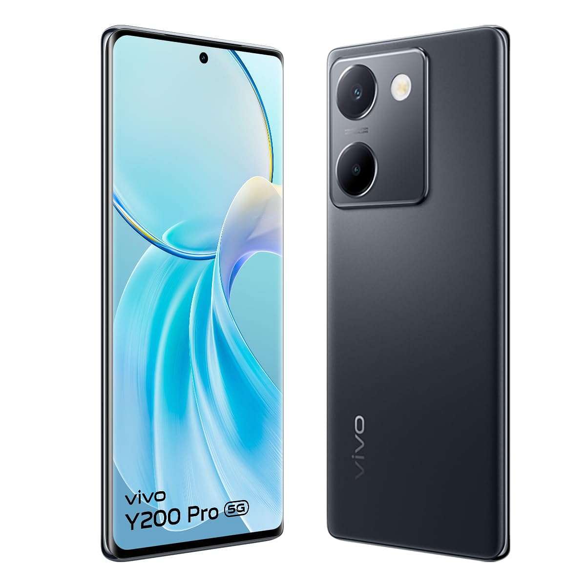 Vivo Y200 Pro 8GB 128GB Silk Black - Mobile Phone | Buy online on ZillyBuy