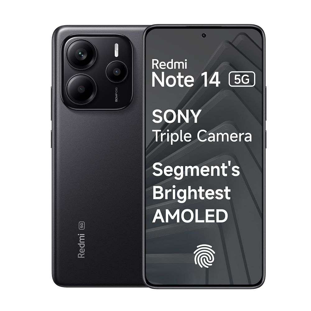 Redmi Note 14 5G 8GB 256GB Titan Black - Mobile Phone | Buy online on ZillyBuy
