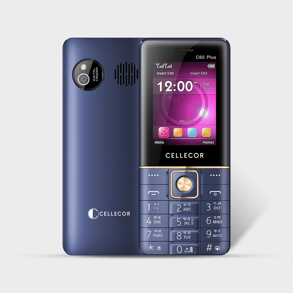 Cellecor C60+ - Mobile Phone | Buy online on ZillyBuy