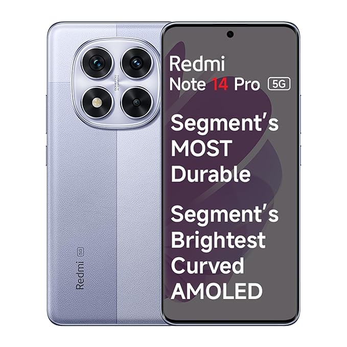 Redmi Note 14 Pro 5G 8GB 128GB Phantom Purple - Mobile Phone | Buy online on ZillyBuy