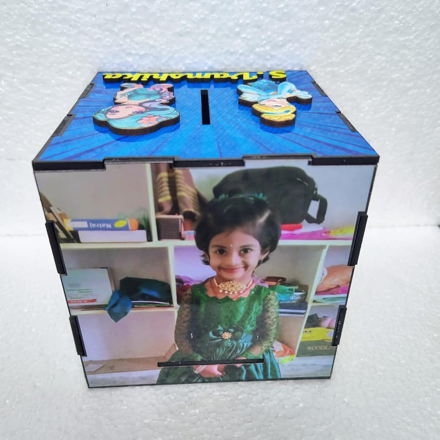 Piggy Bank For Kids Customised with Picture - Stationery | Buy online on ZillyBuy