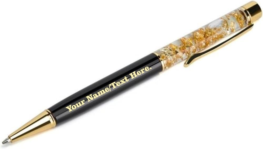 Personalised Golden Flek Pen 1 PIC - Stationery | Buy online on ZillyBuy
