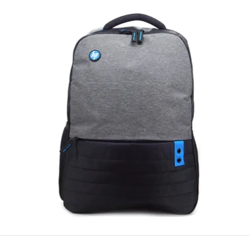 HP Backpack (Grey, Black) gray