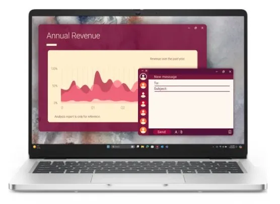 Dell Pro 14 PC14250 | Core 5 120U | 8GB DDR5 | 512GB SSD | Ubuntu | 14'' FHD+ BKLKB | 3 Year ADP silver