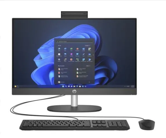 HP AIO 240 G10 | Core i7-13th Gen | 8GB | 512GB SSD | DOS | 23.8 Inch | BT+WiFi | 3 Yr Warranty | Black color