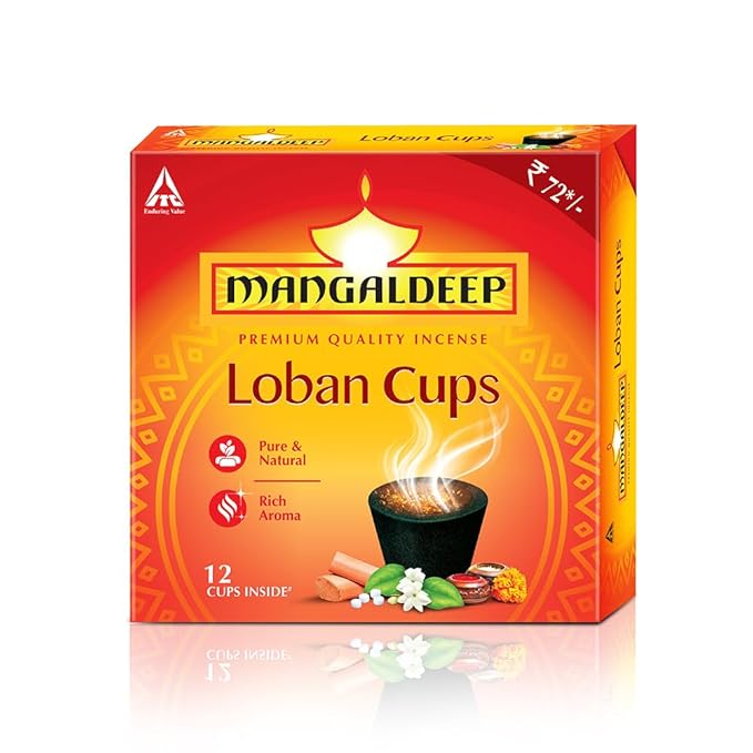 Mangaldeep Loban Dhoop Cup - Pooja Needs | Buy online on ZillyBuy