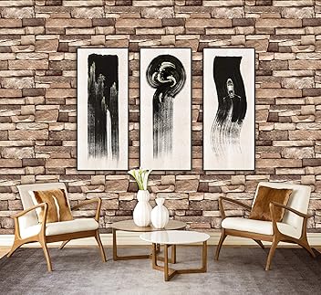 Eurotex Peel and Stick Wallpaper, Self Adhesive DIY Wall Sticker for Bedroom Hall Living Room Kitchen Home & Office, PVC Coated & Waterproof Surface Scratch Resistant 45 x 300cm - Hardware, Tools and Home Safety | Buy online on ZillyBuy