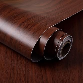 Eurotex Wood Design Wallpaper 17.71 X 118 Self-Adhesive Removable Peel and Stick Decorative Wall Covering (PVC, Size 45cm X 3Mtr Roll 14.5 Sqft, Wenge Color) - Hardware, Tools and Home Safety | Buy online on ZillyBuy