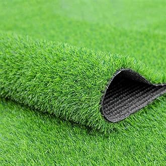 Eurotex 35MM Artificial Grass Carpet Mat for Balcony, Lawn, Door, Soft Comfortable (PE & PP, Natural Green, 6.5x3 Feet) - Hardware, Tools and Home Safety | Buy online on ZillyBuy