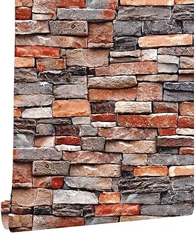 Eurotex 3D Modern Design Wallpaper, use as Wall Covering for Living Room, Living Room, Walls Damask Color Wallpaper (Roll 57 sq ft) 37101 - Hardware, Tools and Home Safety | Buy online on ZillyBuy