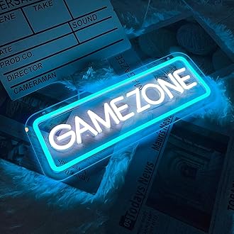Eurotex Gamepad Signs, Gamepad Shaped LED Neon Sign for Gamer Room Decor, Neon for Boys Room Decor, Gaming art for Wall Decor, Gamer Gifts for Teens, Boys, Kids - Hardware, Tools and Home Safety | Buy online on ZillyBuy